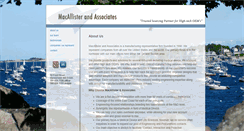 Desktop Screenshot of macallisterandassoc.com